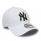 New Era New York Yankees Essential White 9FORTY Cap Unisex Καπέλο Cotton - White