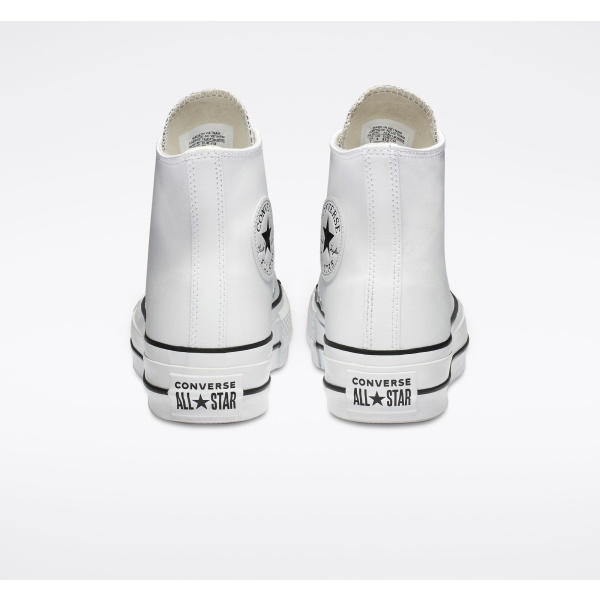Converse Chuck Taylor All Star Lift Platform Γυναικεία Παπούτσια Leather - White