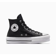 Converse Chuck Taylor All Star Lift Platform Unisex Παπούτσια Leather - Black