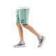 Franklin Marshall Sweatshirt Shorts With Arch Letter Logo Embroidery - Mint