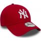New Era  New York Yankees Essential Red 9FORTY Cap Unisex Καπέλο Cotton - Red