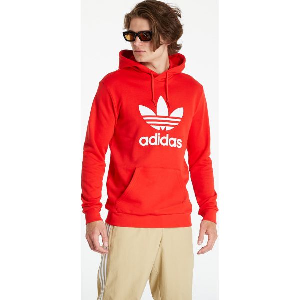 Adidas Trefoil Hoody - Red