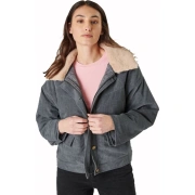24colours Cord Jacket Grey