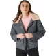 24colours Cord Jacket Grey