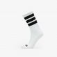 Adidas 3-Stripes Crew Socks 2 Pairs Black&White