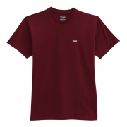Vans T-Shirt Left Chest Logo Tee Bordeaux