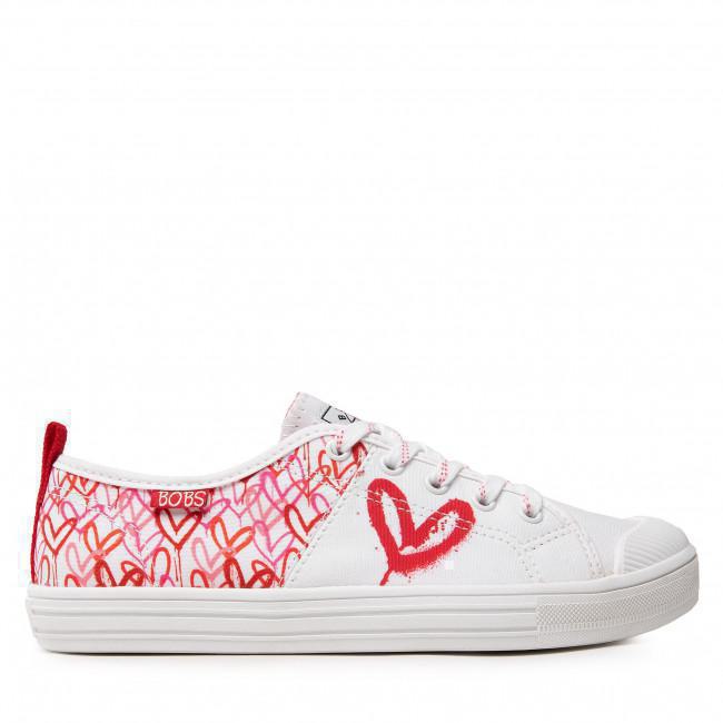 Skechers W All Corazon Bobs B Cool White&Red