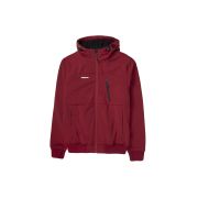 Emerson Hooded Bonded Bomber Jacket - Red