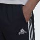 Adidas Essentials French Terry Tapered 3-Stripes Pants - Navy