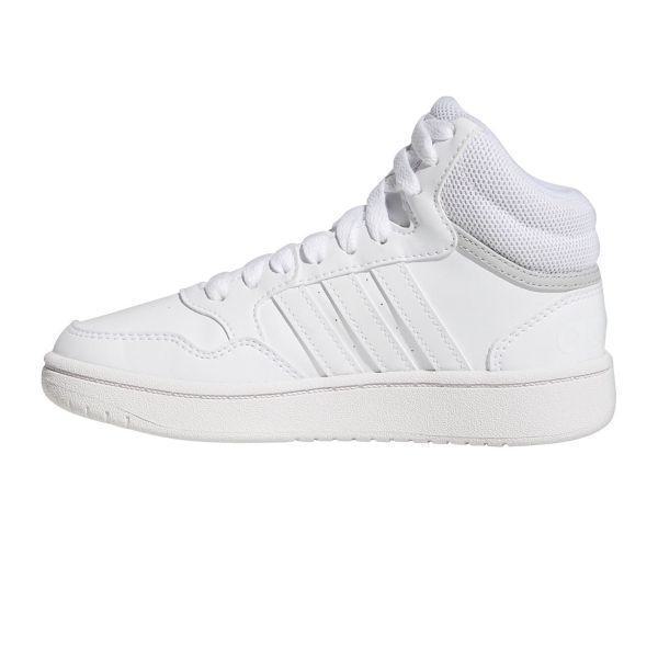 Adidas Inspired Hoops Mid 3.0 Boys Gs White
