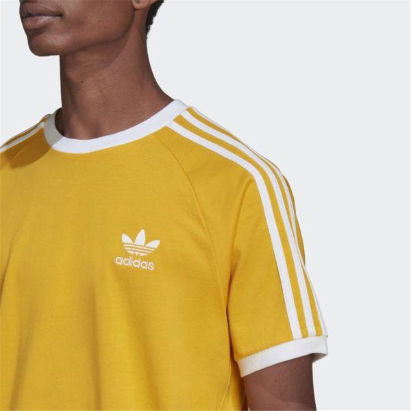 Adidas M Adicolor Classics 3 Stripes T-shirt Yellow