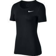 Nike Pro Mesh Top Shirt  - Black