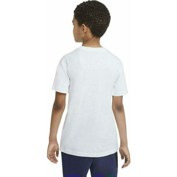 Nike Sportswear Boys' Cotton T-Shirt White