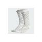 Adidas Monogram Thin Crew Socks 2P White/Grey