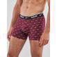 Nike Everyday Cotton Stretch Trunk 3-Pack - Navy/Bordeaux/Blue