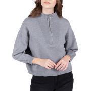 24Colours Zippered Sweater - Grey