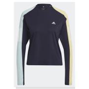 Adidas Own The Run Colorblock Long Sleeve Top - Legend Ink