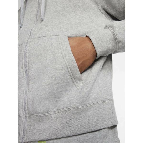 Nike Sportswear Club Full Zip Hoodie - Grey