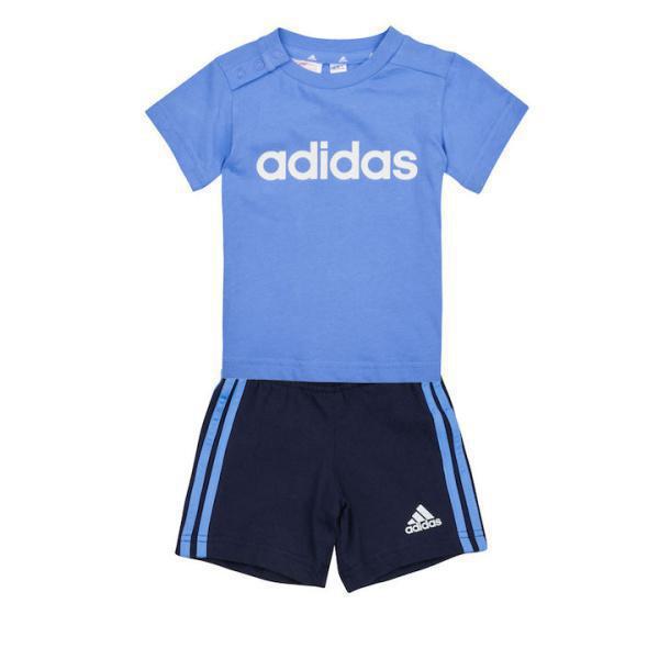 Adidas Youth/Baby Jogger Sportswear Lin Set - Blue/Black
