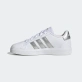Adidas Grand Court Lifestyle Tennis Lace-Up Shoes - White