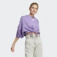 Adidas Dance Crop Versatile Sweatshirt - Violet