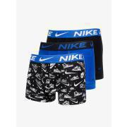 Nike Dri-FIT Essential Micro Trunk 3-Pack - Black/Royal Blue/White
