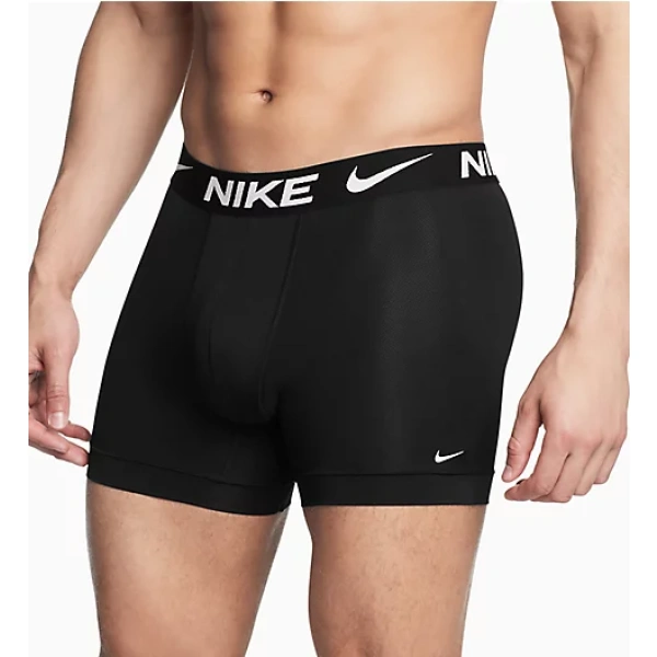 Nike Dri-FIT Brief 3-Pack Boxer - Black