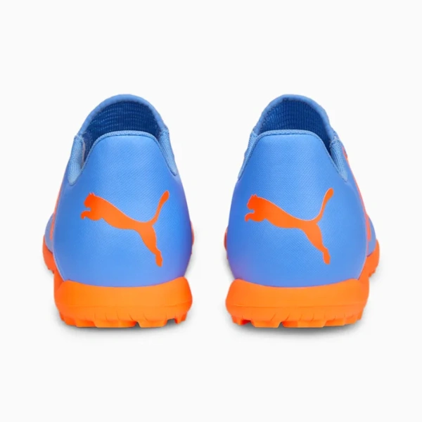 Puma Future Play TT Football Boots - Blue Glimmer/Ultra Orange