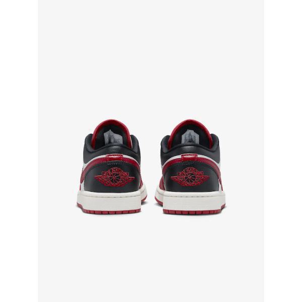 Nike Air Jordan 1 Low - White/Black/Sail/Gym Red