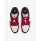 Nike Air Jordan 1 Low - White/Black/Sail/Gym Red