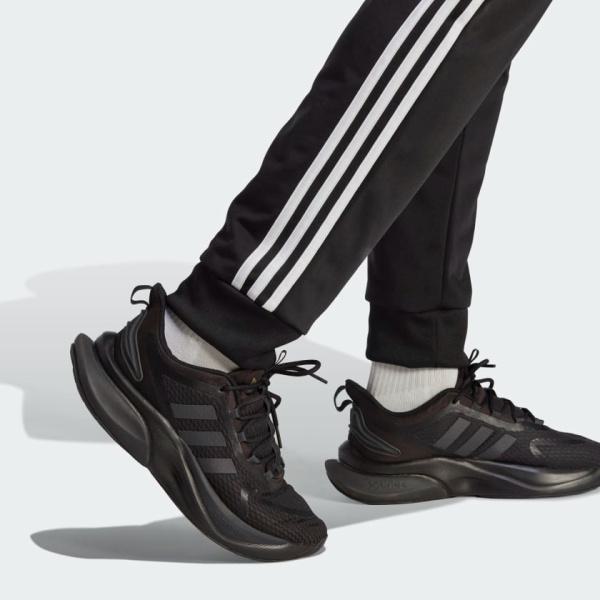 Adidas Basic 3-Stripes Tricot Track Suit - Black