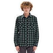 Emerson Men's Checkered Flannel Button Down Shirt - Black/Pine