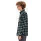 Emerson Men's Checkered Flannel Button Down Shirt - Black/Pine
