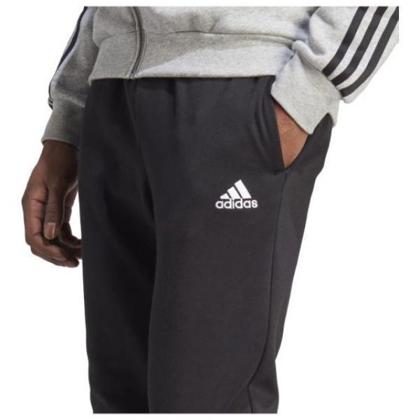 Adidas 3-Stripes Track Suit Fleece Gray/Black