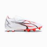 Puma ULTRA MATCH FG/AG Football Boots - White/Fire Orchid