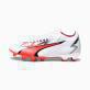 Puma ULTRA MATCH FG/AG Football Boots - White/Fire Orchid