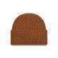 New Era Short Rib Cuff Knit Beanie Hat - Brown