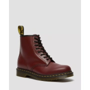 Dr Martens 1460 Smooth Leather Lace Up Boots - Cherry Red