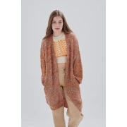 24Colours Cardigan with Pockets - Multicolour