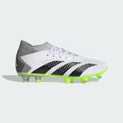 Adidas Predator Accuracy.3 Soft Ground Boots - White/Black/Lemon