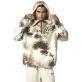 Body Action Mens Hoodie Sherpa - Snow Mountain