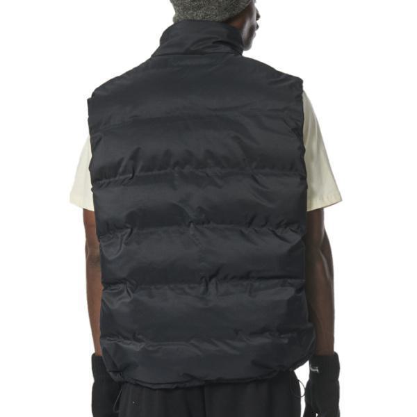 Body Action Men's Puffer Vest - Black