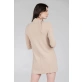 24Colors Dress with Stand-up Collar - Beige