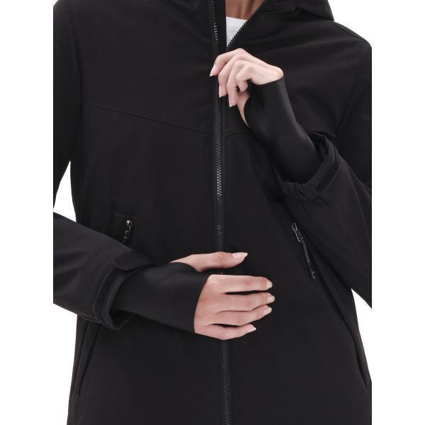Emerson Women's Outdoor Hooded Jacket - Black