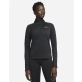 Nike Dri-FIT Pacer Women's sweatshirt with 1/4 length zipper - Black