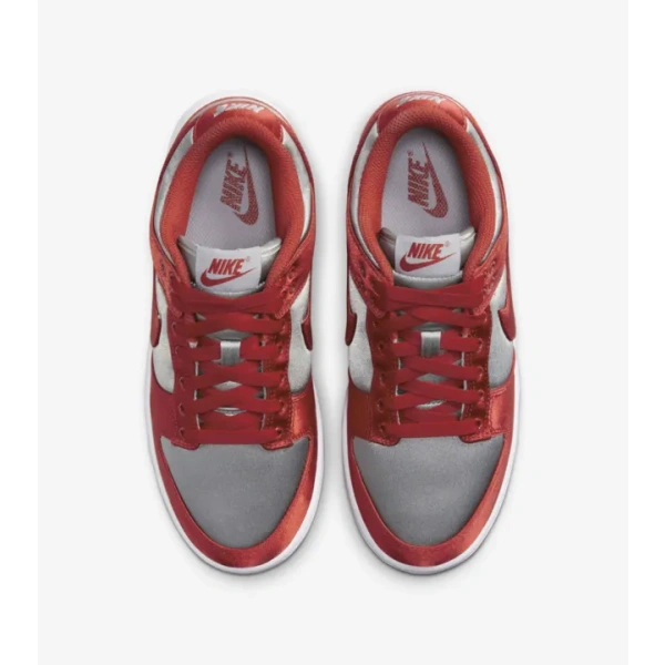 Nike Women's Dunk Low - Varsity Red/Medium Grey