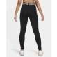 Nike Pro Dri-FIT Leggings για Μεγάλα Κορίτσια Polyester/Spandex Tight fit - Black