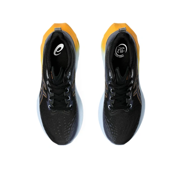 Asics NOVABLAST 4 Men's Running Shoes -  Black/Thunder Blue
