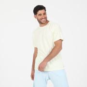 Dirty Laundry T-Shirt With Rolled Up Sleeves - Yellow