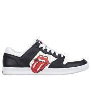 Skechers Rolling Stones: Classic Cup Euro Lick - Black/White